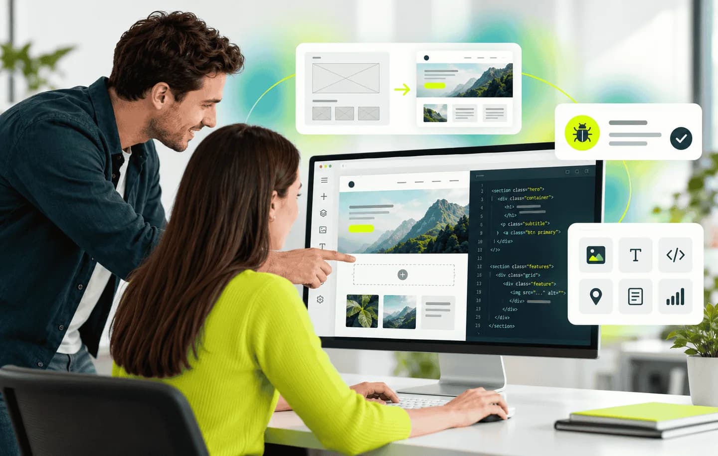WordPress Development service illustration