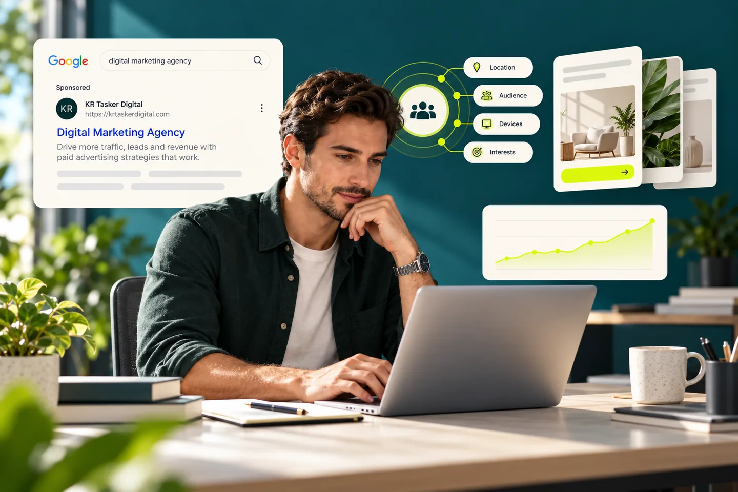 Google Ads service illustration