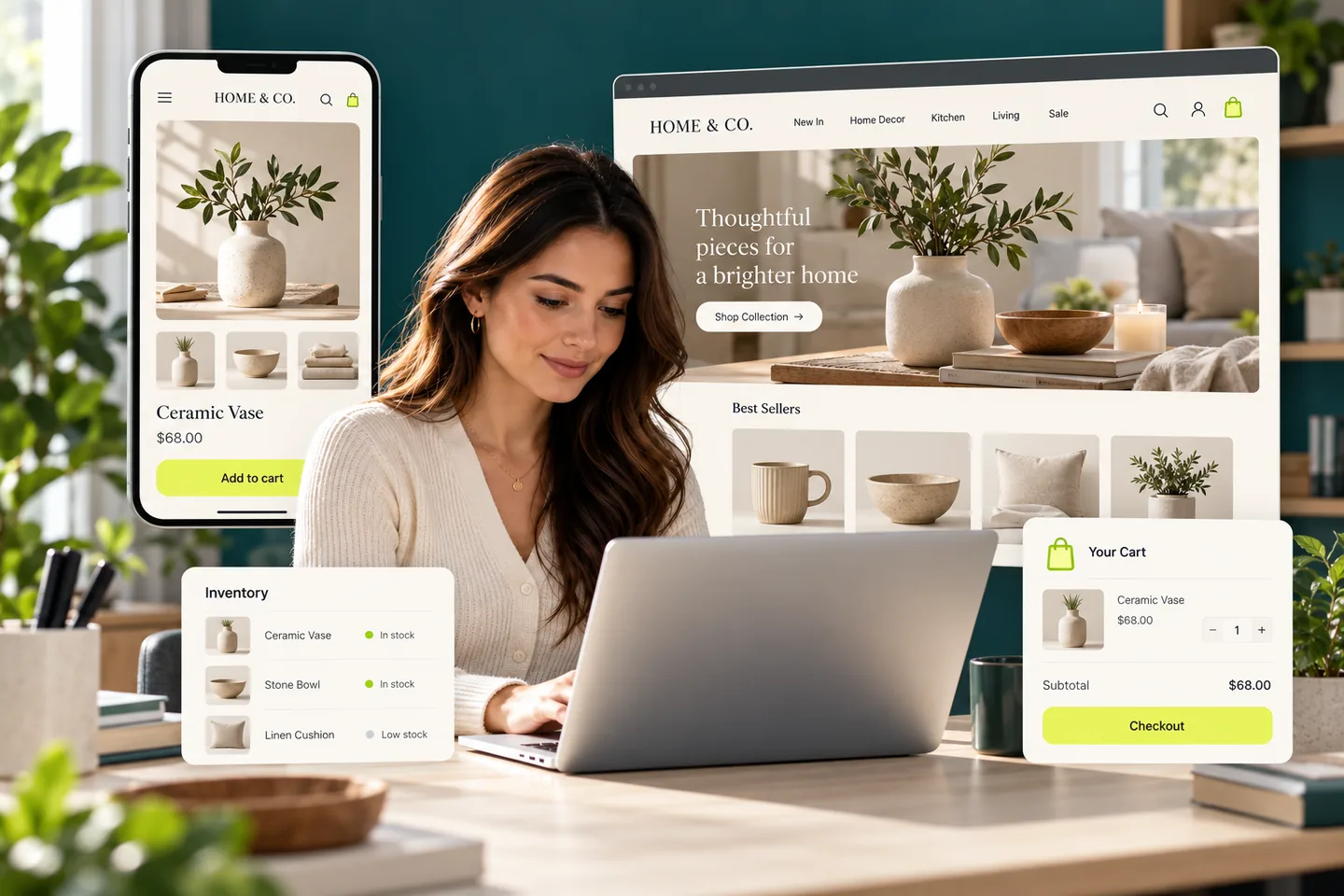 Shopify Development service illustration