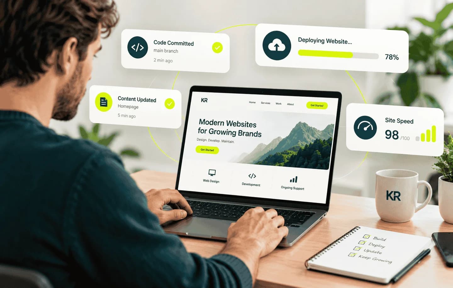 Bespoke fintech web portal & high-intent organic search