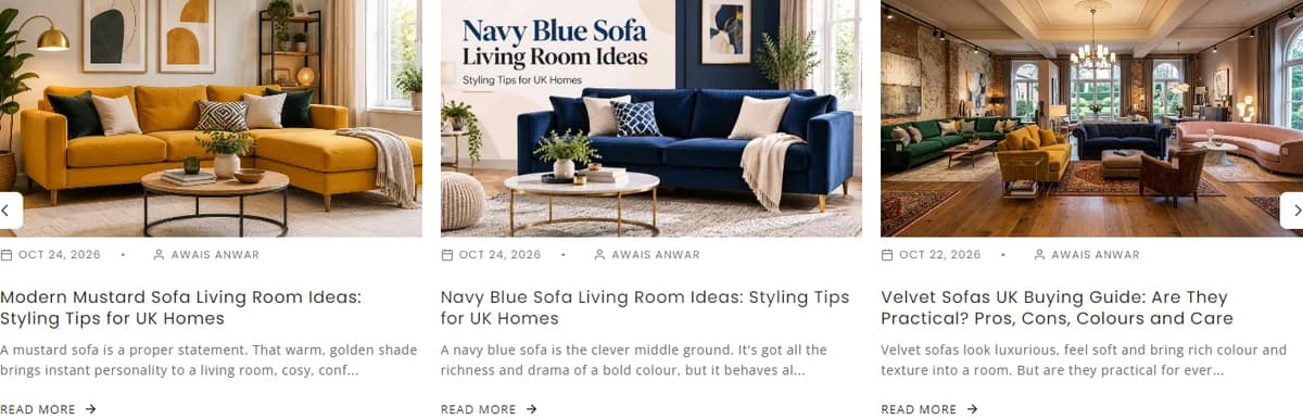 Gamzo Outlet sofa buying guides and interiors articles