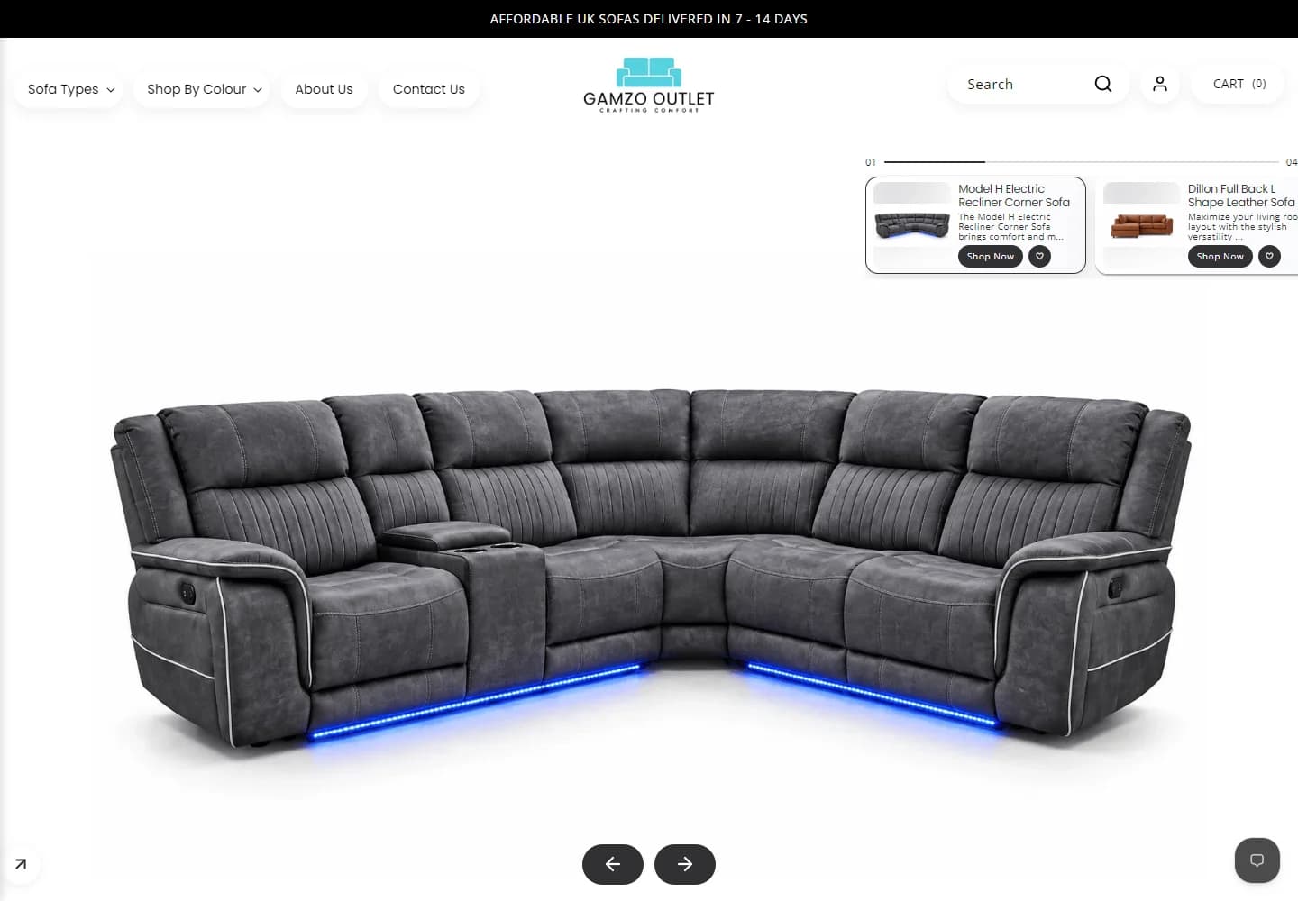 Gamzo Outlet online sofa shop